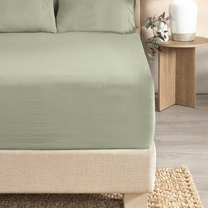 Sábanas Viasoft Washed Matcha MAT