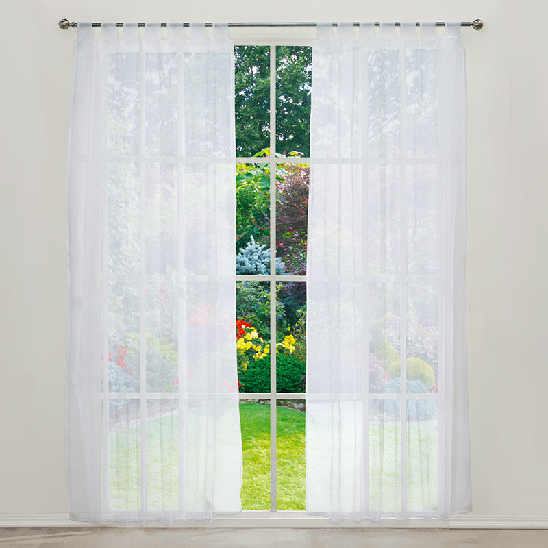 Cortinas Translúcidas Tergal Blanco
