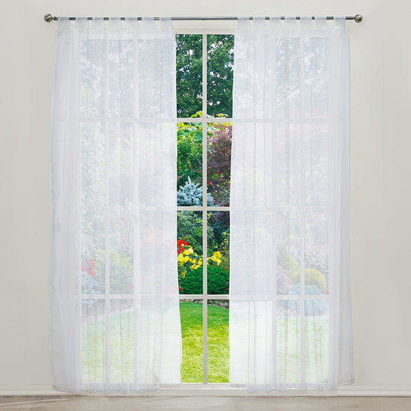 Cortinas Translúcidas Tergal Blanco