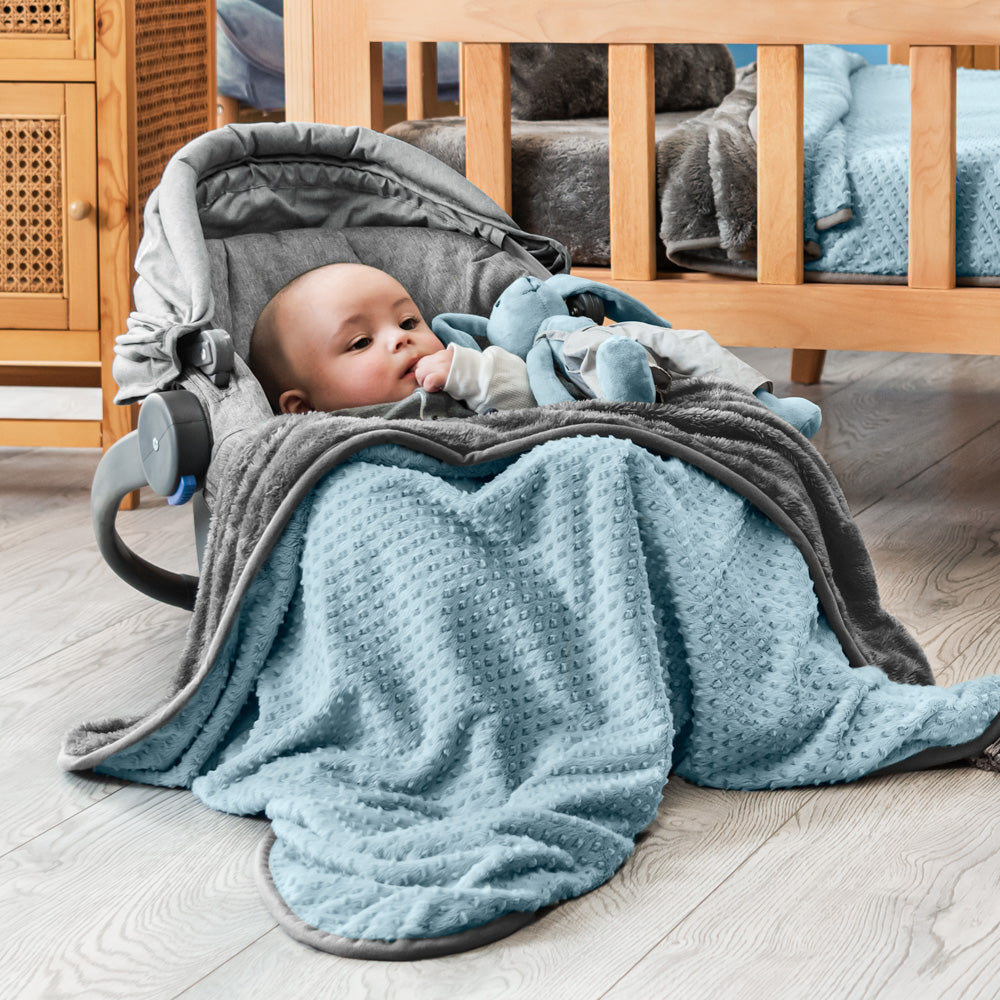 Cobertor Baby Siberia Azul
