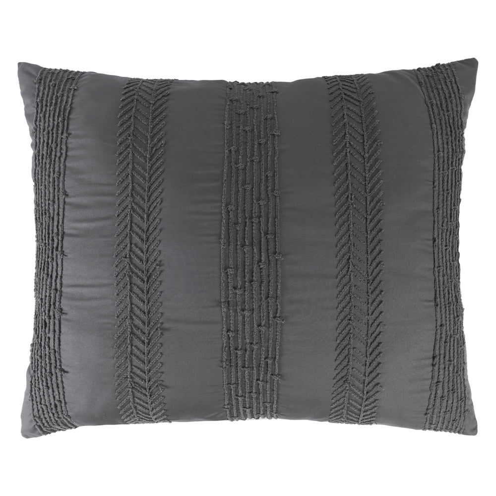 Funda De Almohada Voga Gris EUROPEA