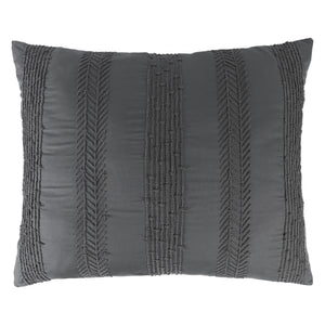 Funda De Almohada Voga Gris EUROPEA