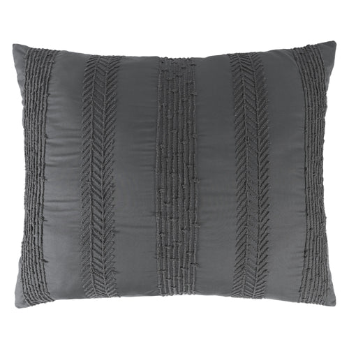 Funda De Almohada Voga Gris EUROPEA