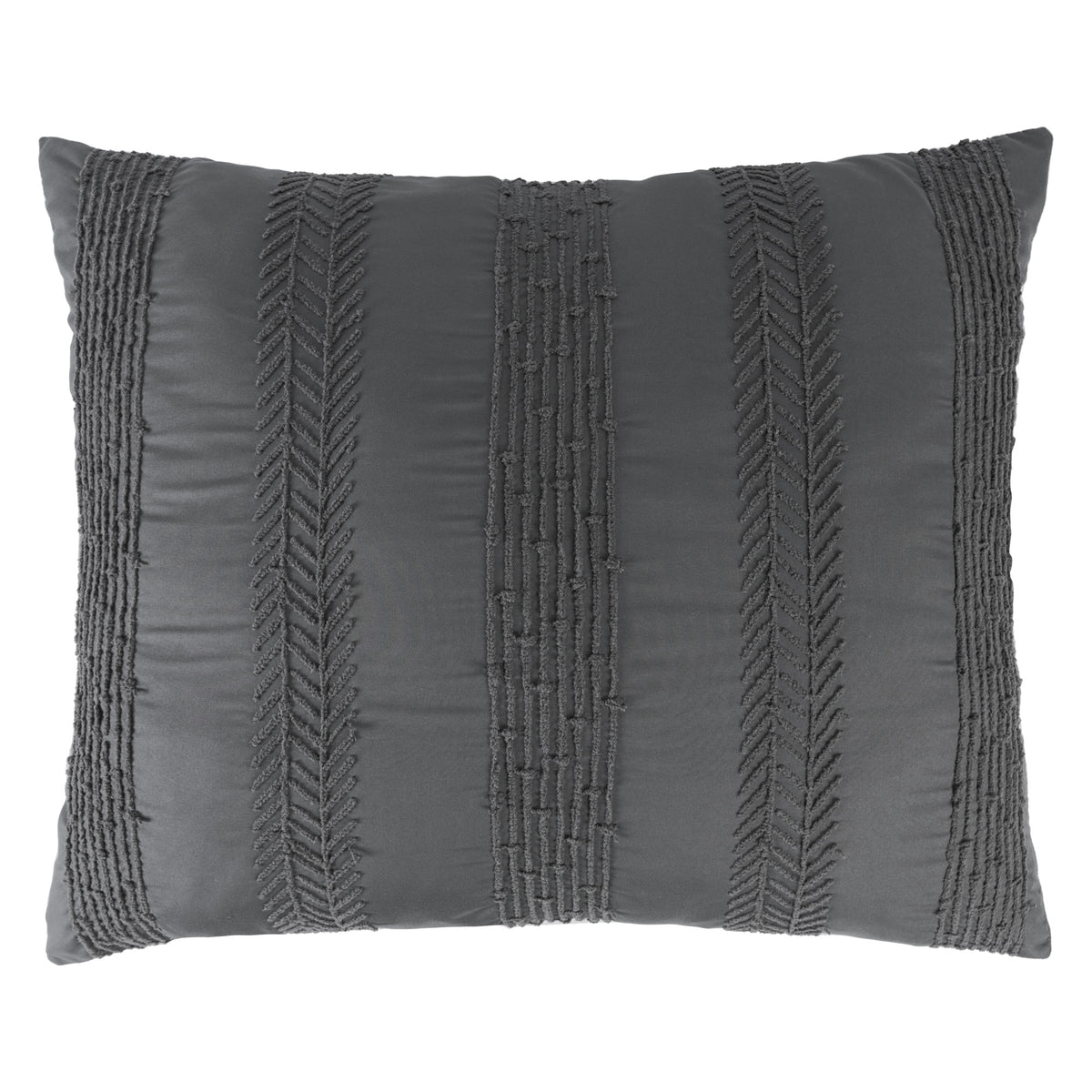 Funda De Almohada Voga Gris EUROPEA