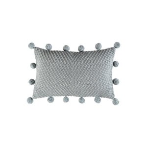 Funda De Cojín Mumbai Gris RECTANGULAR